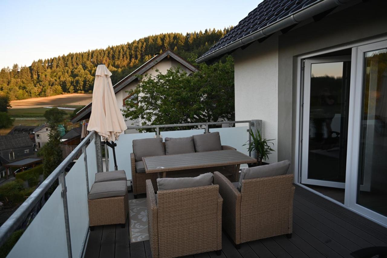 Ferienwohnung Paula'S Auszeit Weiersbach Exterior foto